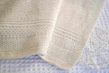 Load image into Gallery viewer, Knit and Purl Textured Baby Blanket pattern