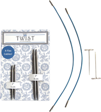 Load image into Gallery viewer, Chiaogoo Blue Twist Shorties set at Eskdale Yarns NZ