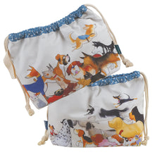 Load image into Gallery viewer, Paw Club Drawstring Project Bag - Emma Ball