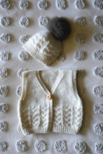 Piper  Baby Vest and Hat pattern