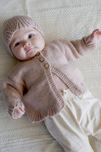 Poppy baby Cardi and Hat pattern