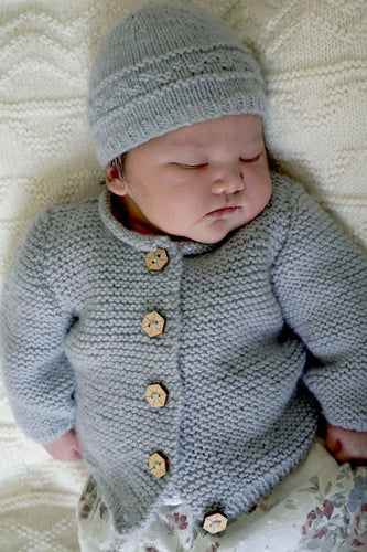 LisaF Tatum Cardi and Hat