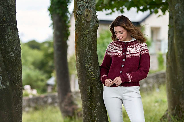 Aisla Aran cardigan