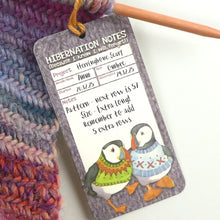 Load image into Gallery viewer, Woolly puffins hibernation tags