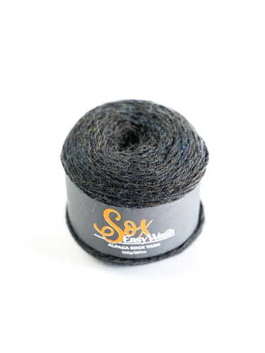 Sox Alpaca Yarn - Petrol Melange