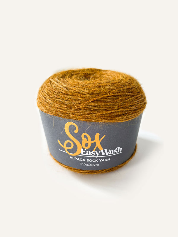 Sox Alpaca Yarn - Tan