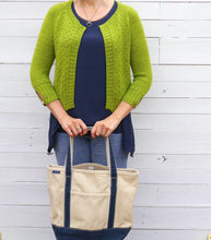 Load image into Gallery viewer, Bentley Cardigan pattern by Olive Knits at Eskdale Yarns