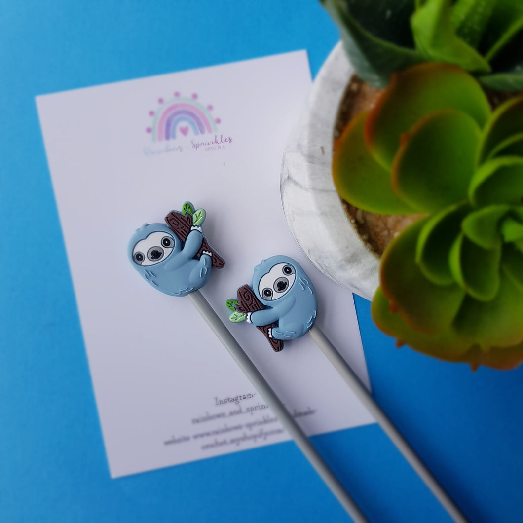 Sydney Sloth Needle Stoppers