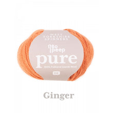 Load image into Gallery viewer, Ginger WYS Bo Peep Pure DK yarn