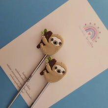 Load image into Gallery viewer, Sydney Sloth Needle Stoppers