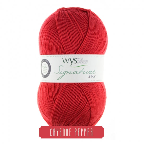 WYS Spice Rack sock yarns - Cayenne Pepper