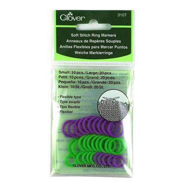 Clover-Soft-Touch-Stitch-Markers-at-Eskdale-Yarns