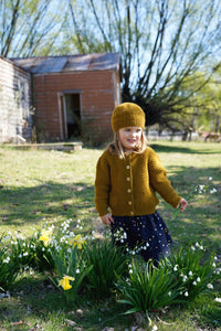 Rowan Childs Cardi and Hat knitting pattern