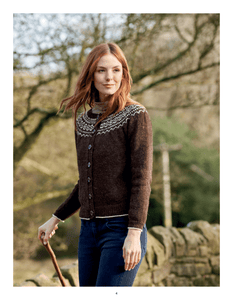 Ellerbeck cardigan PDF pattern WYS