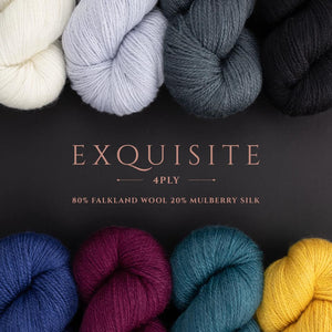 West Yorkshire Spinners Exquisite 4 ply at Eskdale Yarns NZ