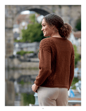 Load image into Gallery viewer, WYS Braidley Cob jumper knitting pdf