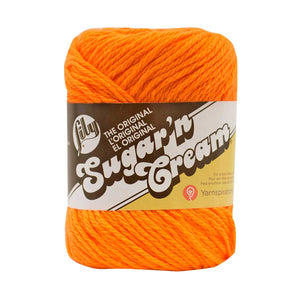 Sugar 'n Cream Cotton Yarn - Yellow - A Child's Dream