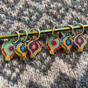 Janie Crow Stitch Markers