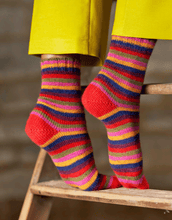 Load image into Gallery viewer, Lottie Ankle socks PDF pattern by Zandra Rhodes - Eskdale Yarns NZ