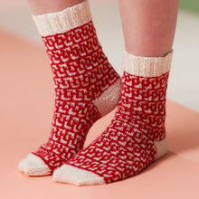 Load image into Gallery viewer, WYS Happy Feet Maze pdf sock pattern