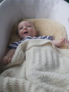 Knit N' Purl Baby Blanket Kit