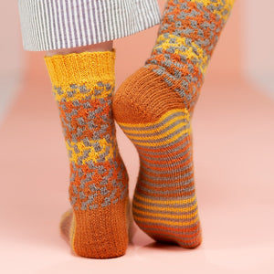 Roar PDF sock pattern WYS Winwick Mum
