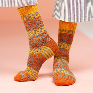 Roar PDF sock pattern WYS Winwick Mum
