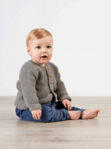 Samuel and Sofia baby jacket PDF pattern at Eskdale Yarns NZ