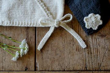 Load image into Gallery viewer, Sophia Baby Cardi and Hat knitting pattern at Eskdale yarns
