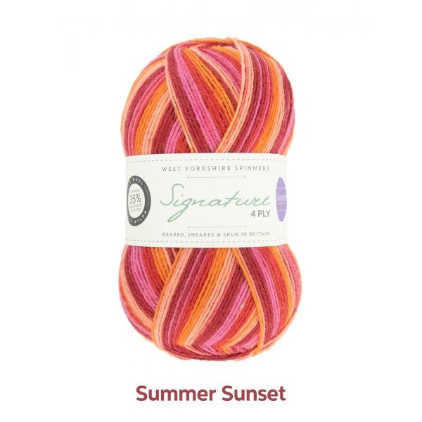 Summer Sunset by West Yorkshire Spinners and Winwick Mum at Eskdale Yarns