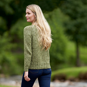 Leana Raglan Sweater PDF pattern