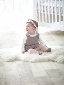 Tiny Paws Babies Dress DK Knitting pattern with shoes