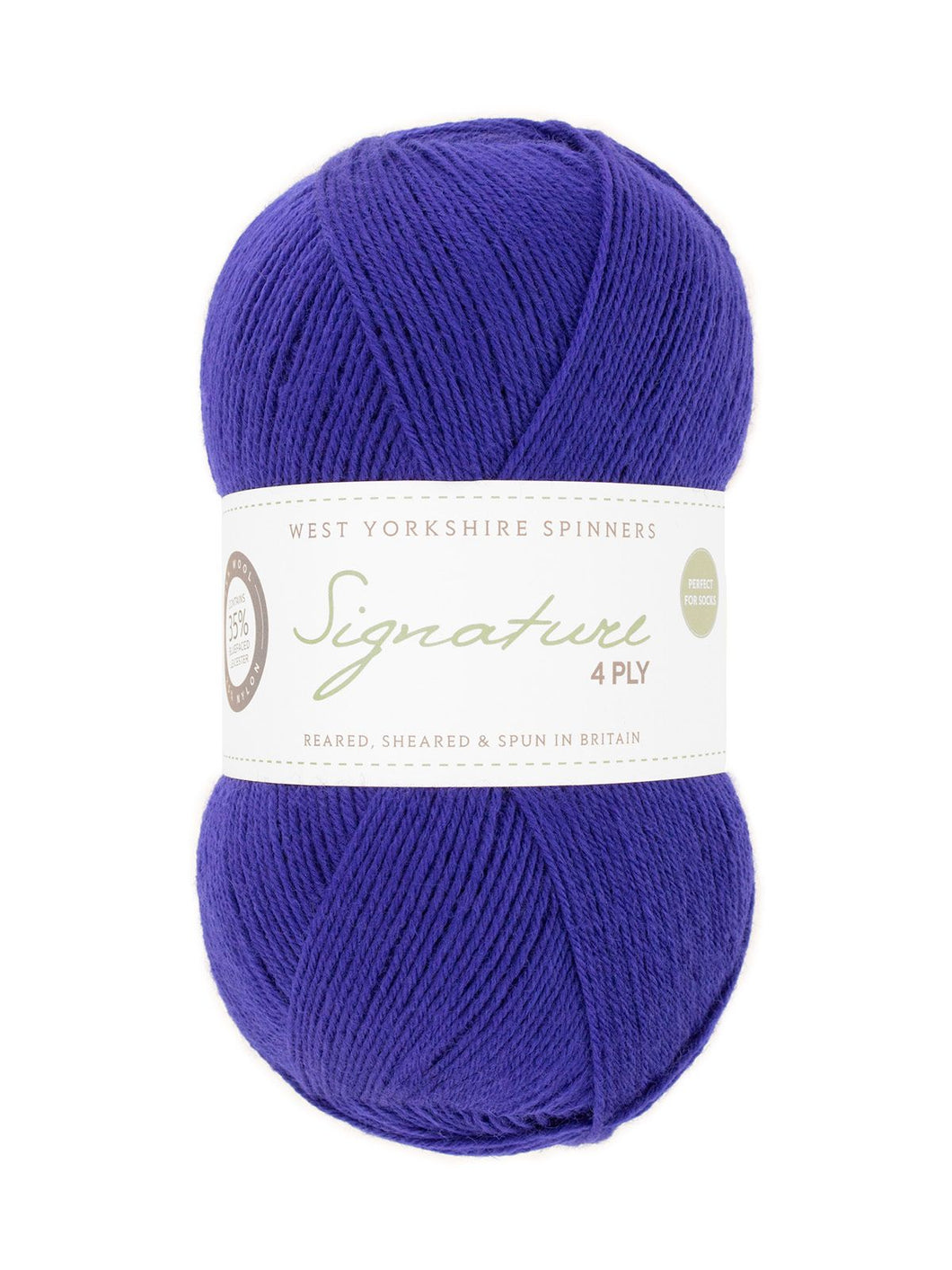 WYS Cobalt 4 ply sock yarn