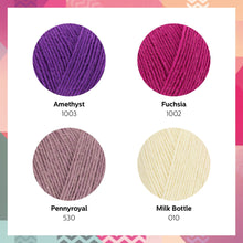 Load image into Gallery viewer, WYS Fuschia 4 ply yarn