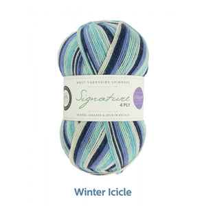 Winter Icicle by West Yorkshire Spinners and Winwick Mum at Eskdale Yarns