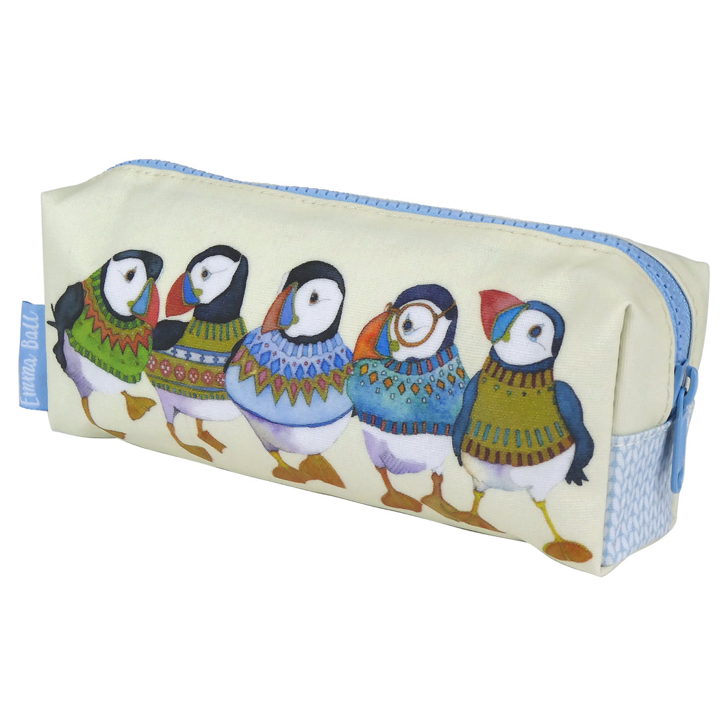woolly puffins pencil case