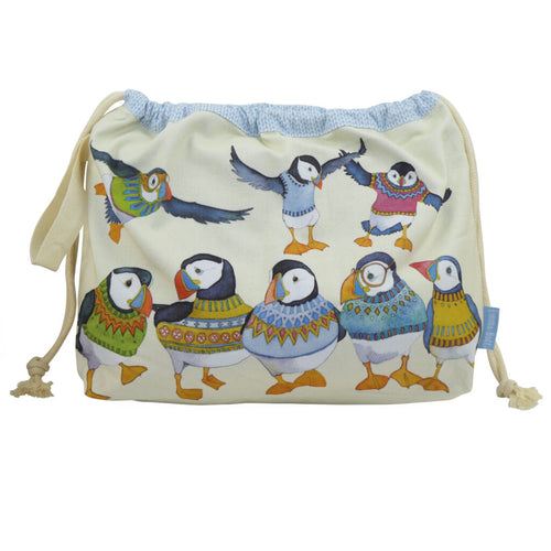 Woolly Puffins project Bag