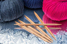 Load image into Gallery viewer, Chiaogoo-bamboo-double-point-needles-DPNS-at-Eskdale-yarns