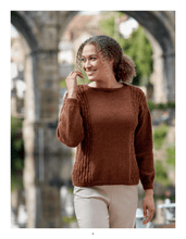 Load image into Gallery viewer, WYS Braidley Cob jumper knitting pdf