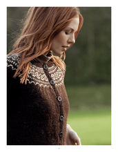 Load image into Gallery viewer, Ellerbeck cardigan PDF pattern WYS