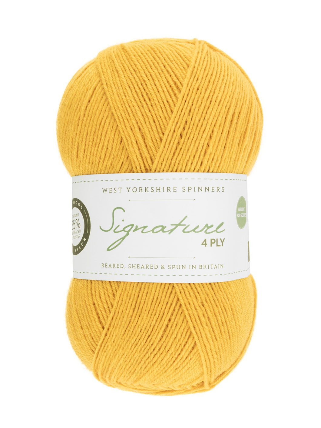 WYS 4 ply sock yarn Butterscotch